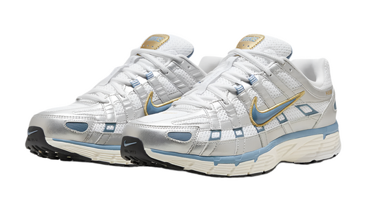 Nike P-6000 Metallic Silver Aegean Storm