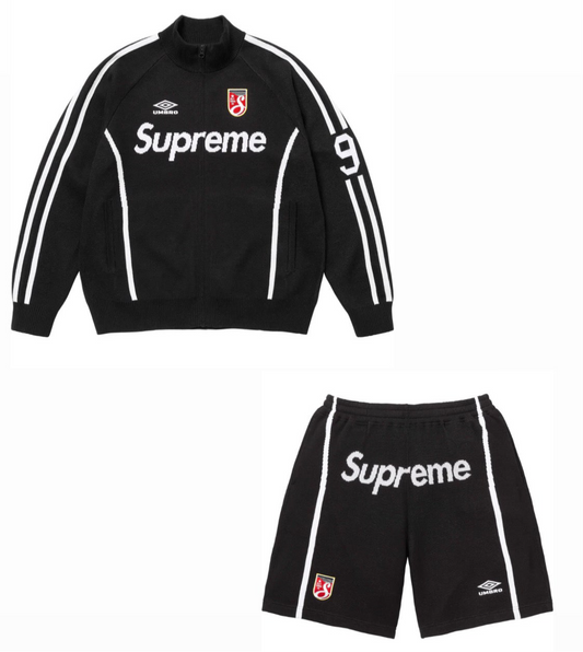 Supreme x Umbro Zip Up Sweater & Shorts Set 2025