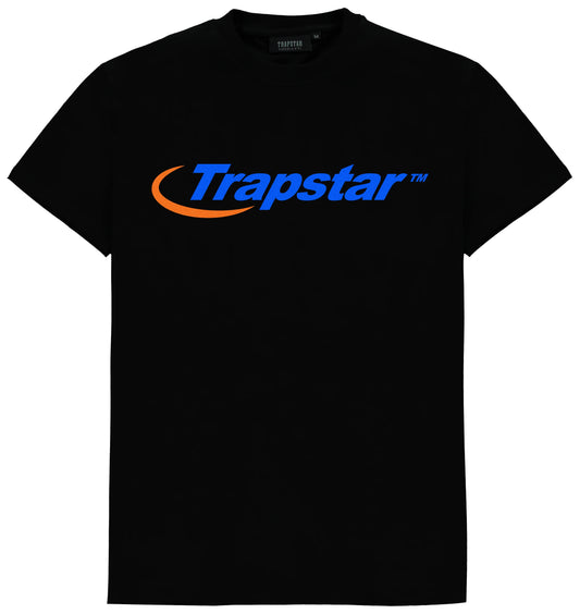 Trapstar Hyperdrive Tee - Black/Blue/Orange