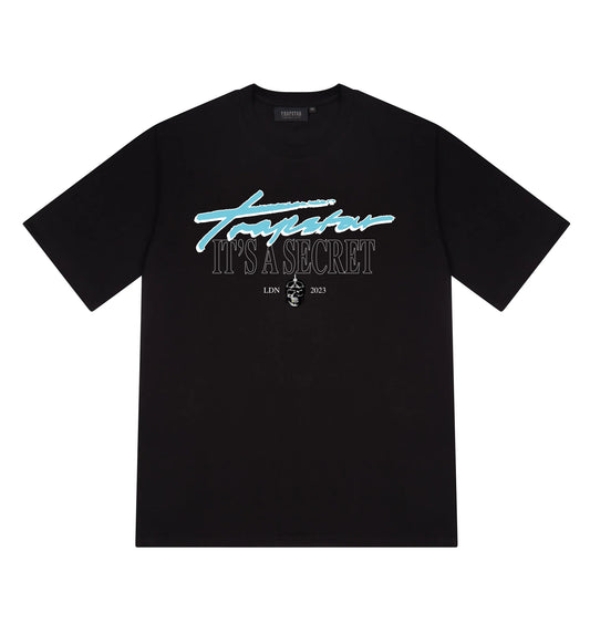 Trapstar It's A Secret 2023 Tee - Black/Teal